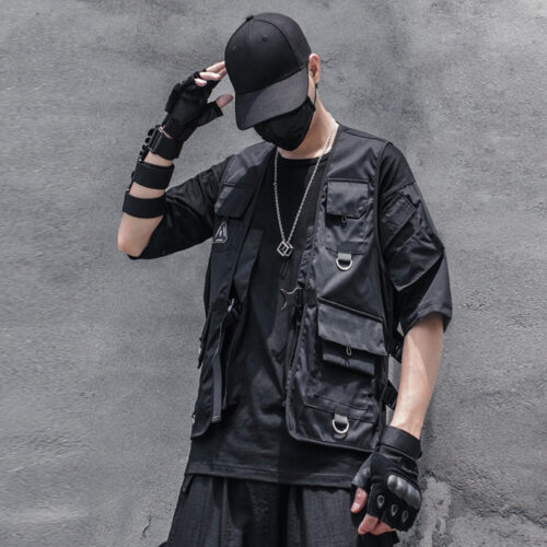 Streetwear Cyberpunk vest