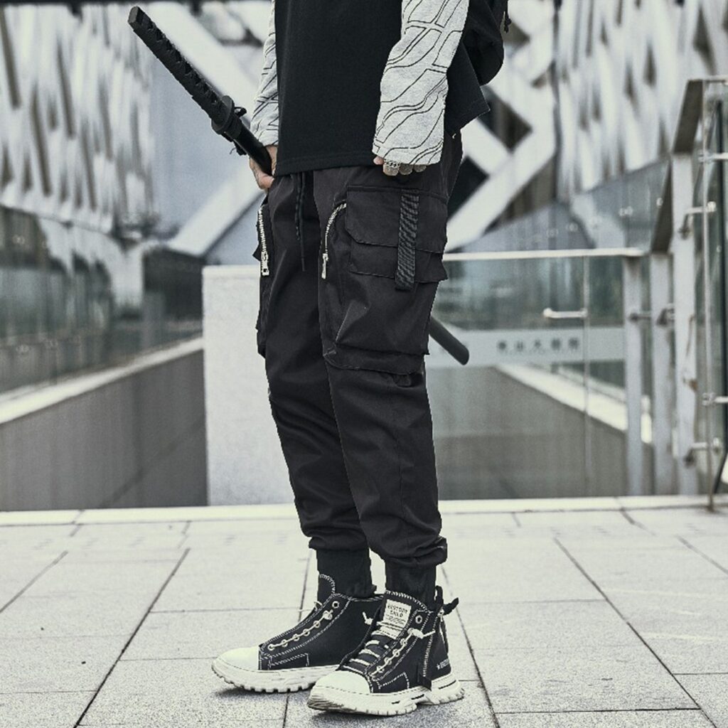 Darkwear Cyberpunk cargo pants - Cyberpunk Clothing