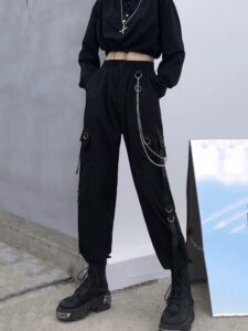 Women's cyberpunk pants - Cyberpunk Clothing