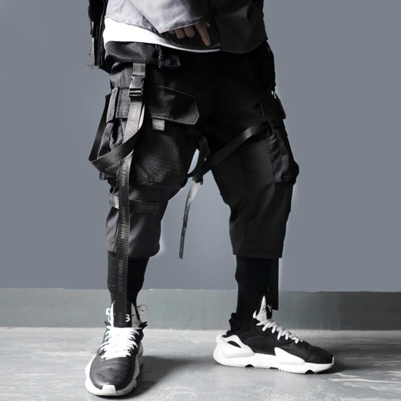 Black Cyberpunk pants