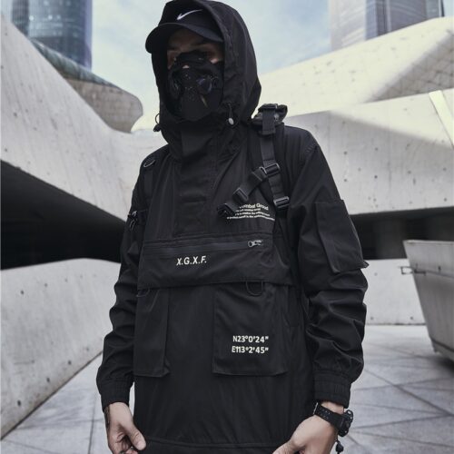 Cyberpunk techwear jacket